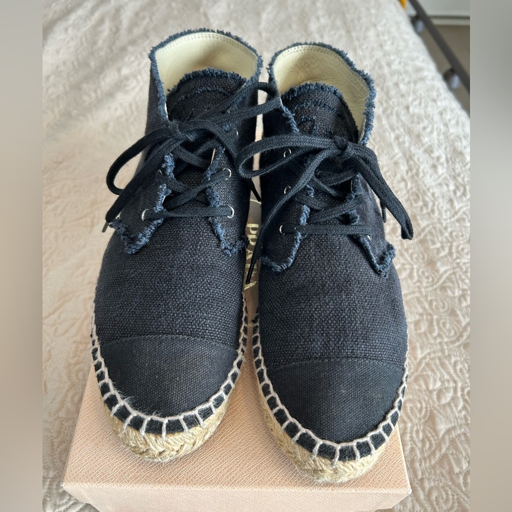 Chanel High Top Espadrilles